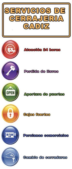 servicios de cerrajeros cadiz