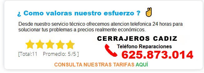 TARIFAS-PRECIO-CERRAJEROS-CADIZ